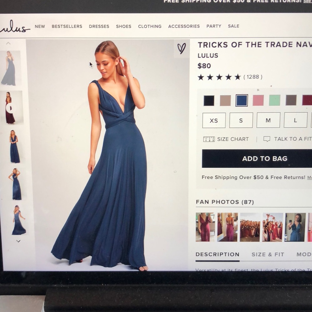 Tricks of the trade maxi dress